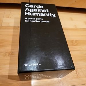 Cards against humanity party game Canadian edition